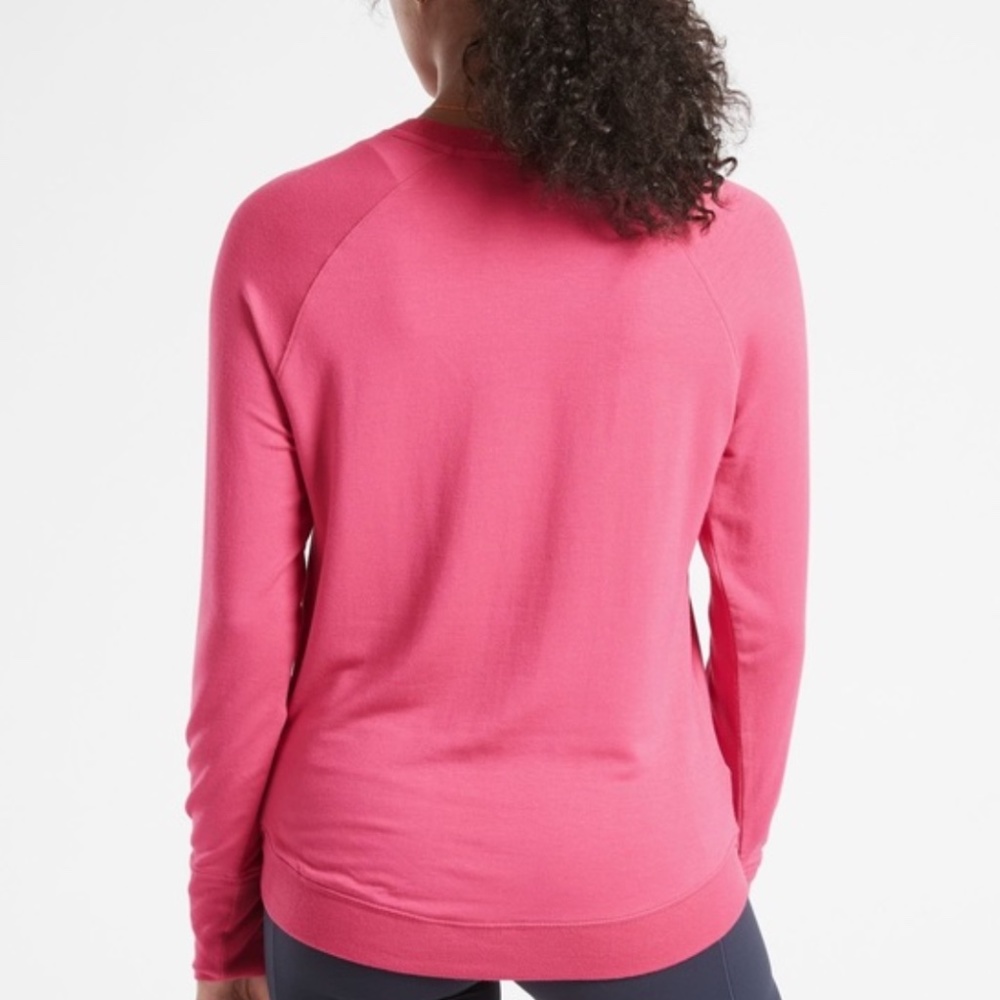 Athleta Mindset Sweatshirt in Hot Pink - Picture 2 of 7